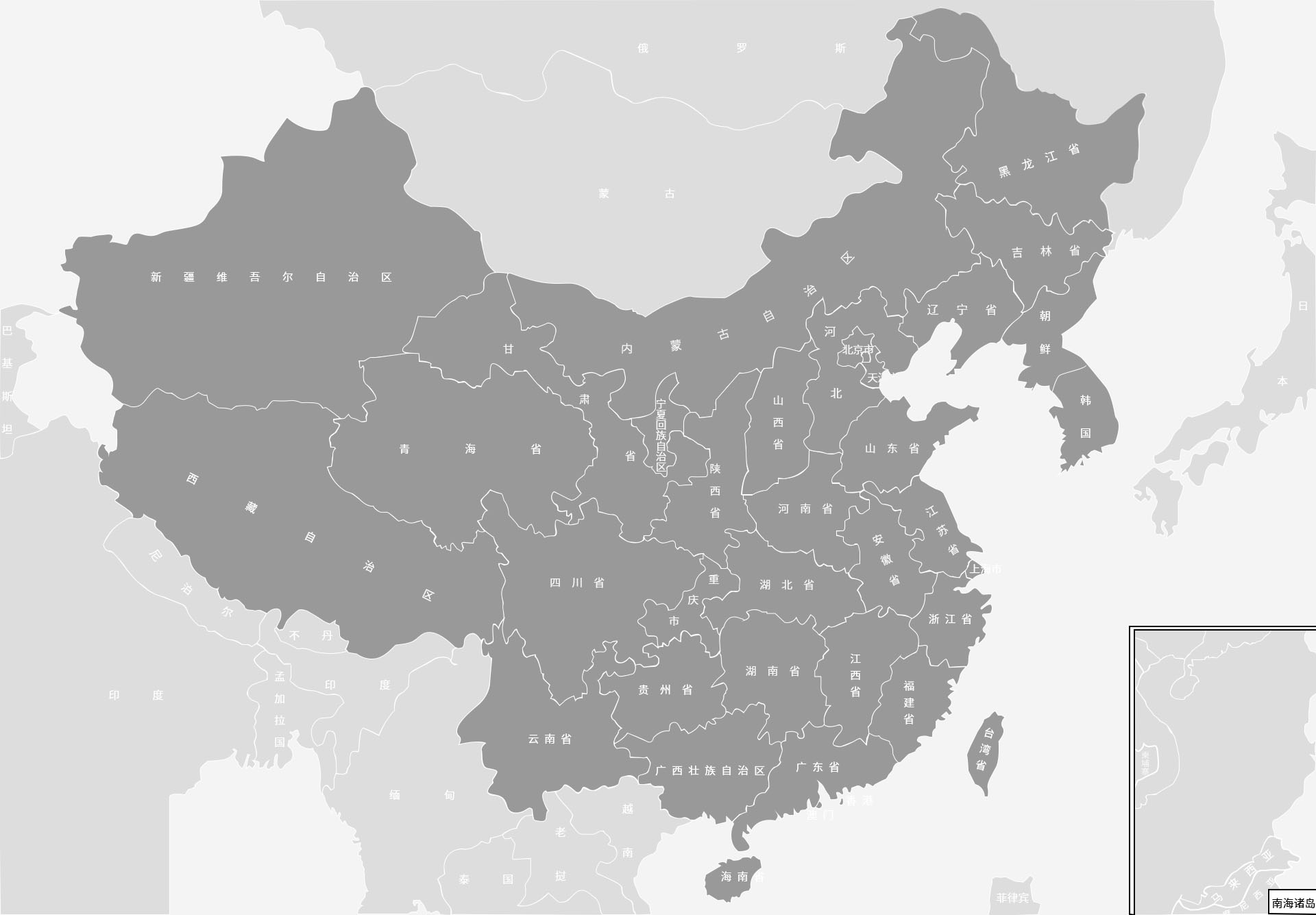 业绩地图